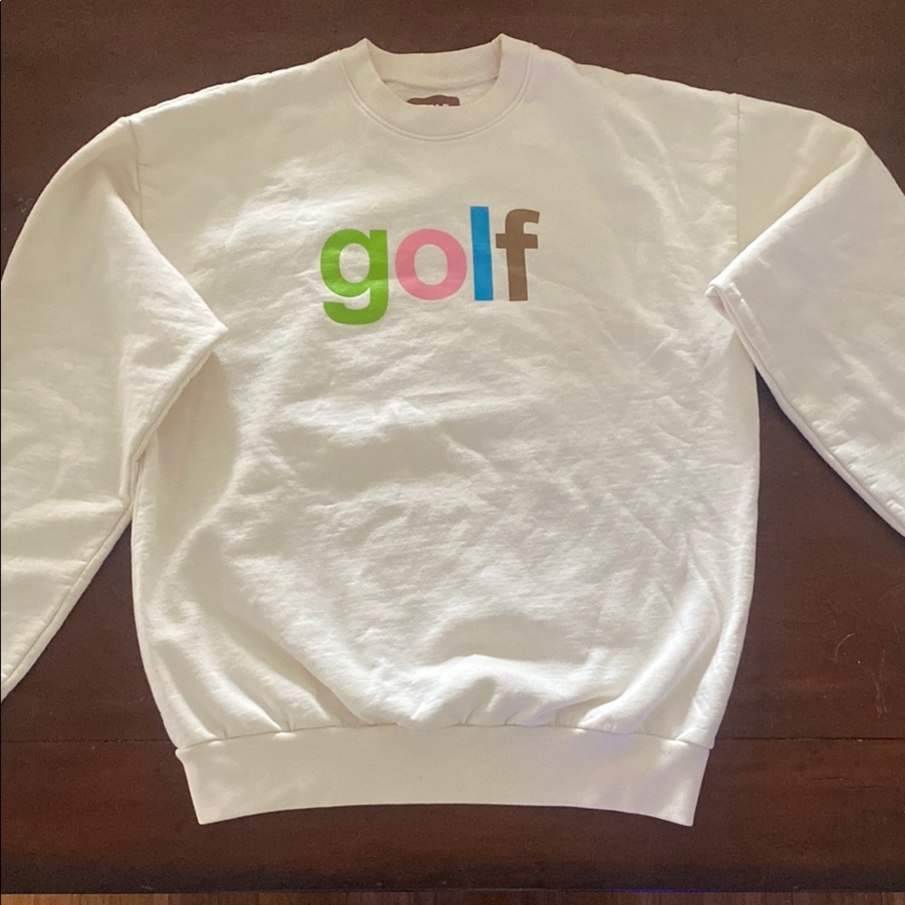 Golf Promo Tyler The Creator Font Crewneck
